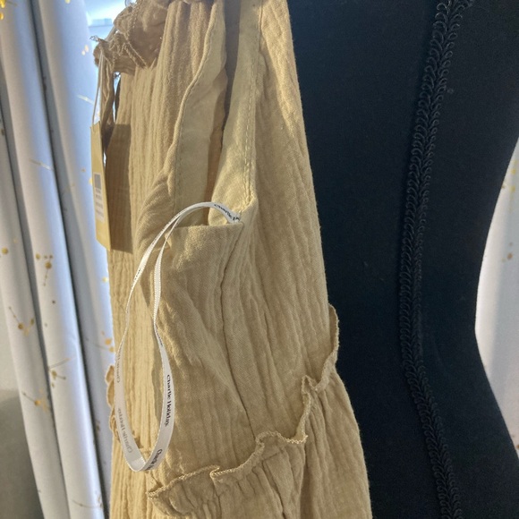 NWT CHARLIE HOLIDAY NATURAL SENORITA MAXI DRESS SIZE 6 or M - Picture 7 of 8